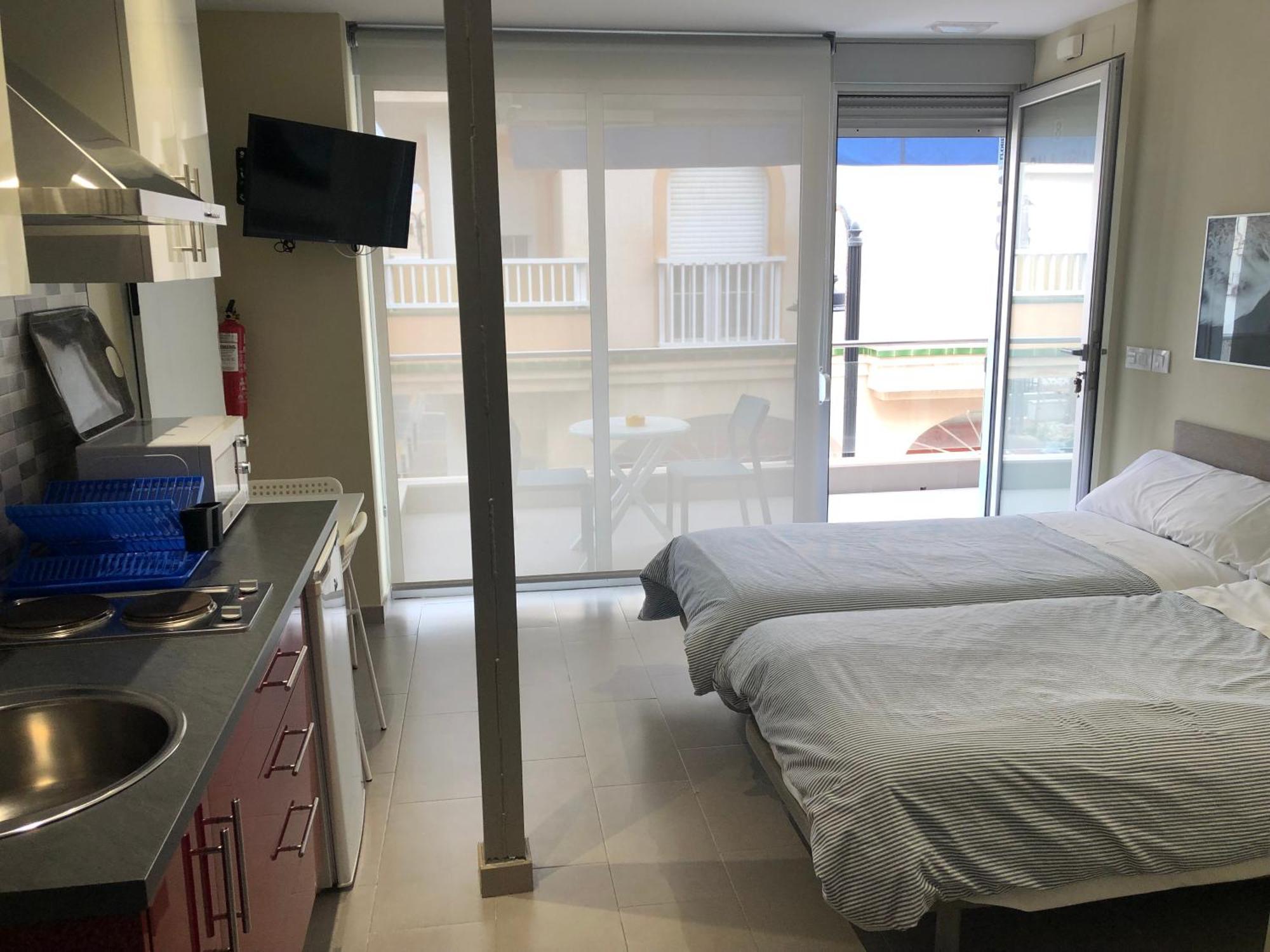 Apartamentos Turisticos Maria Guerrero Cabo de Palos Ruang foto